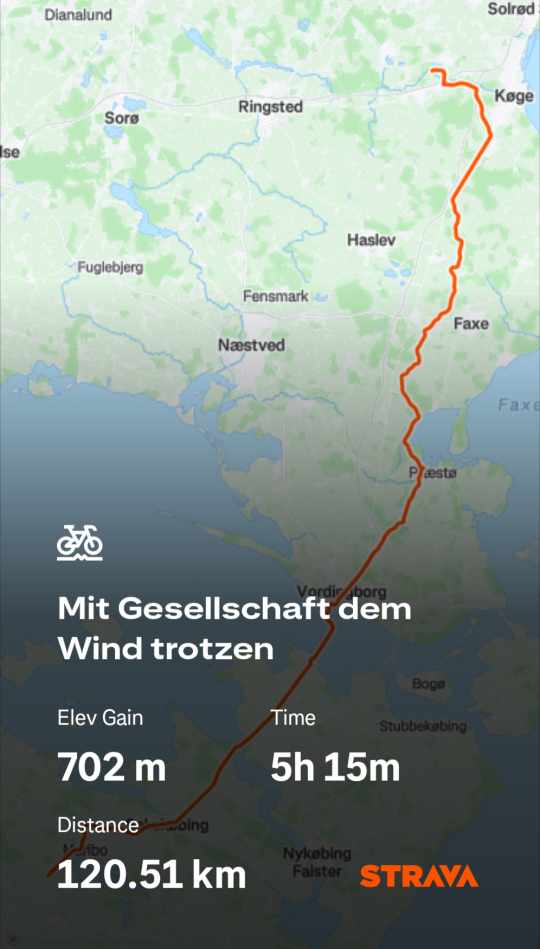 Strava activity