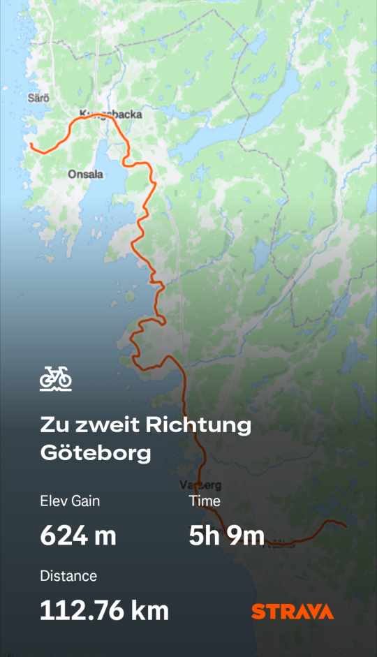 Strava activity